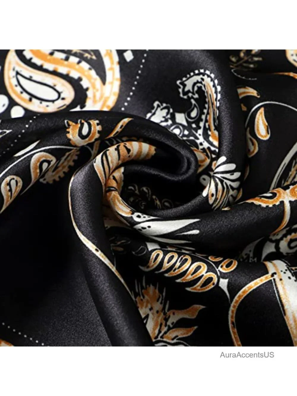 100% Pure Mulberry Silk Square Scarf 27x27 Lightweight Hair Scarf Headscarf